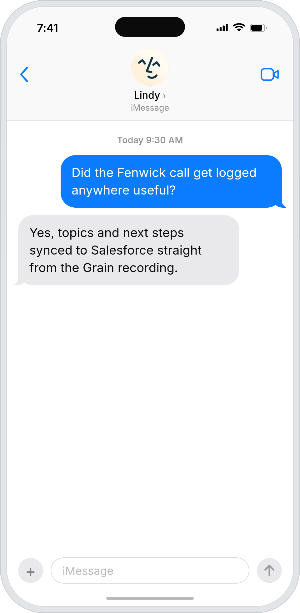 Every call updates the contact and pushes the deal forward
