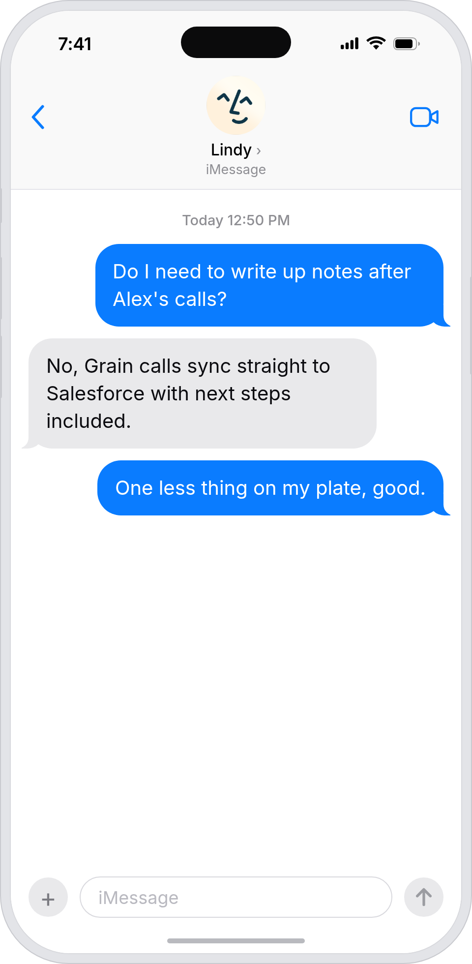 Your boss's contact records are always current