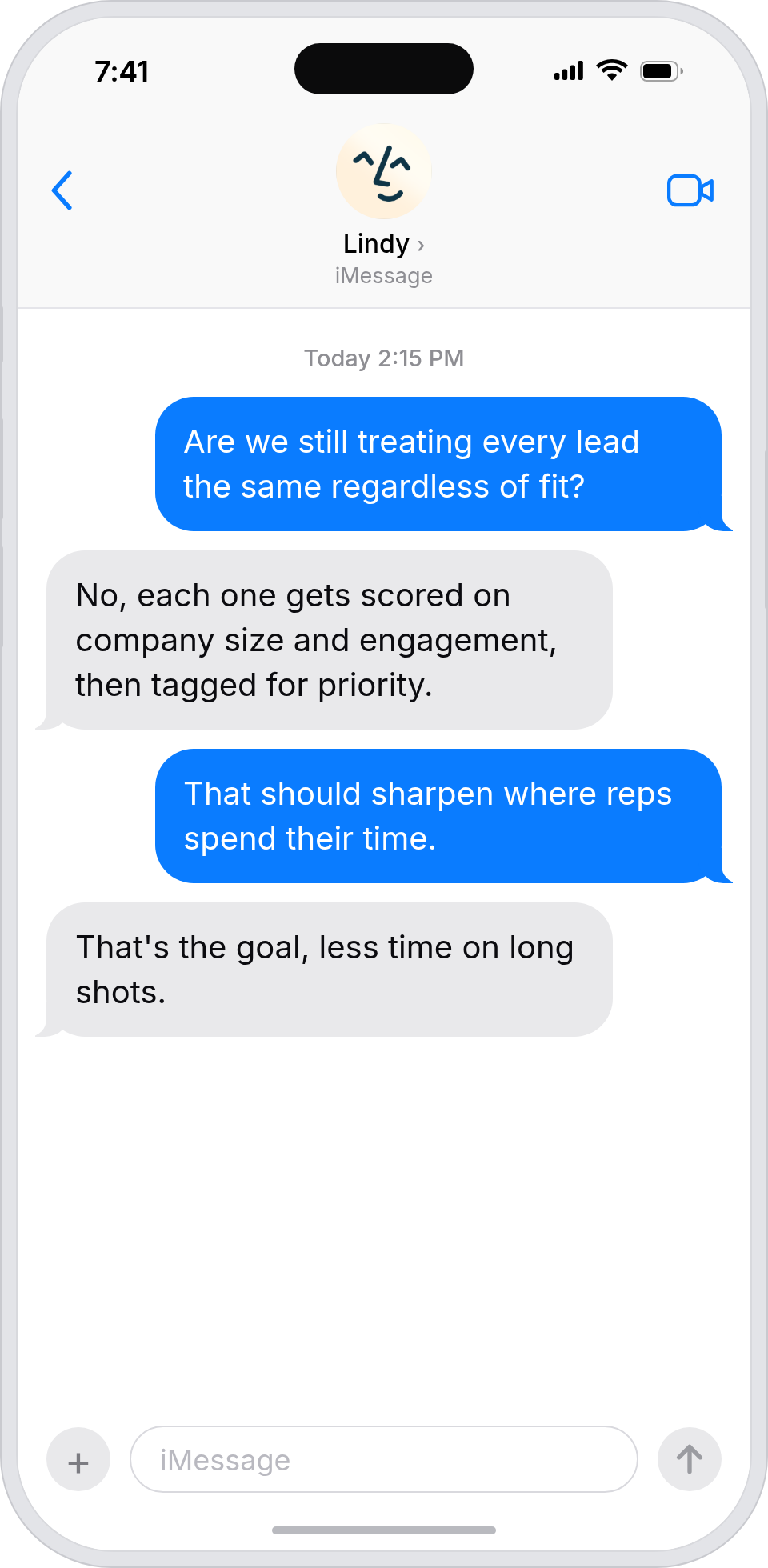 Your CRM stays usable as it grows