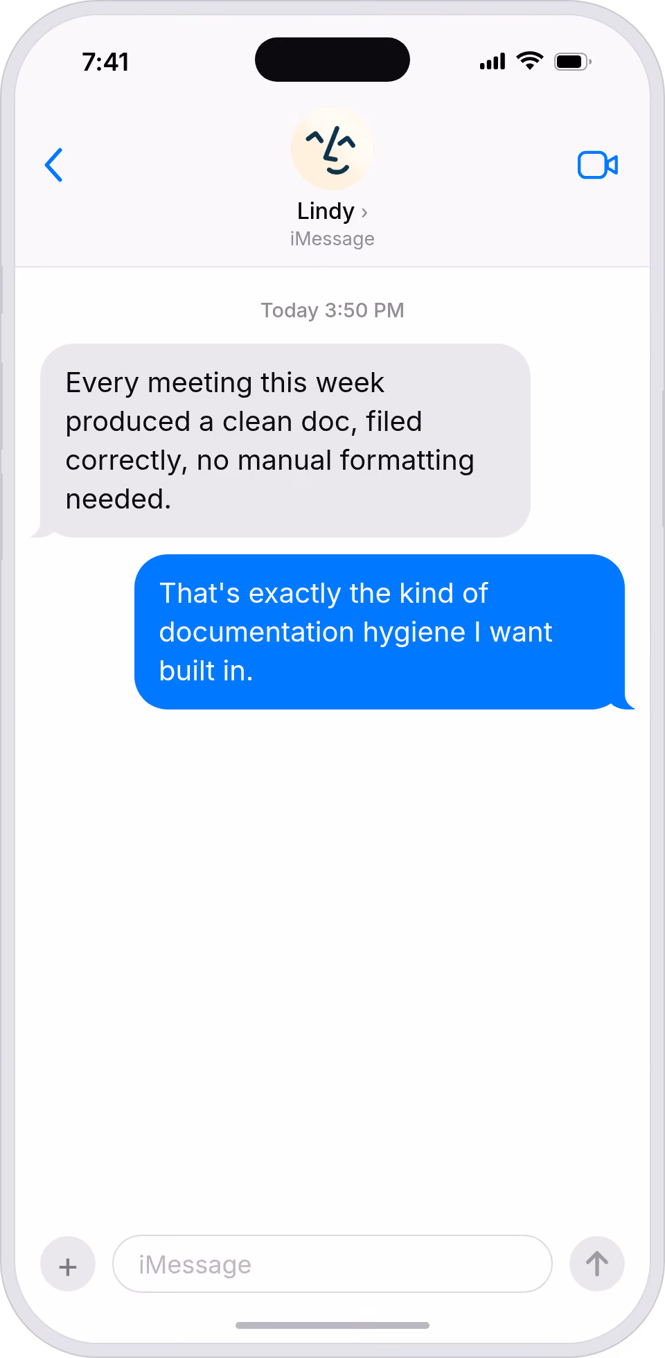 Every important meeting leaves a real record
