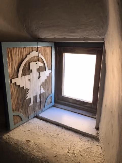 Eagle wooden door