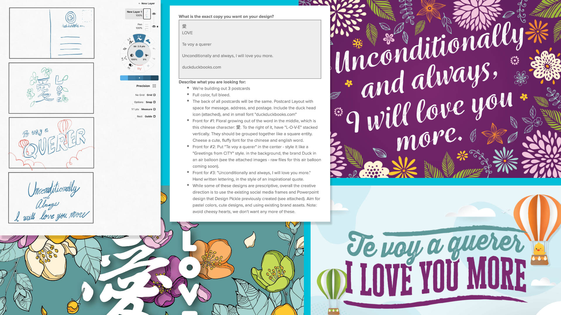 As the chief creative and founder of a digital marketing agency which works with employees and contractors on large campaigns, I have gained tons of experience as a creative director. While often I’m in the trenches writing copy myself, just as often I’m helping writers understand a client and audience, drawing out simple sketches to guide designers, and presenting a vision to videographers ahead of a shoot.