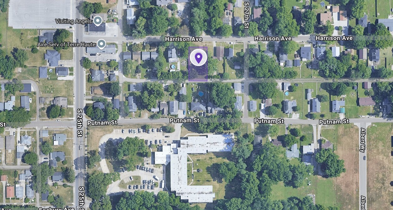 IN84-A015 Vacant Land on 120 N 14Th St, Terre Haute IN 47807