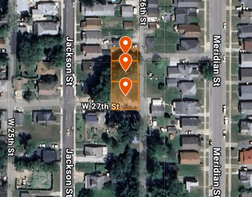 IN48-0138; IN48-0139; IN48-0140 Triple Land on Jackson St, Anderson, IN 46016