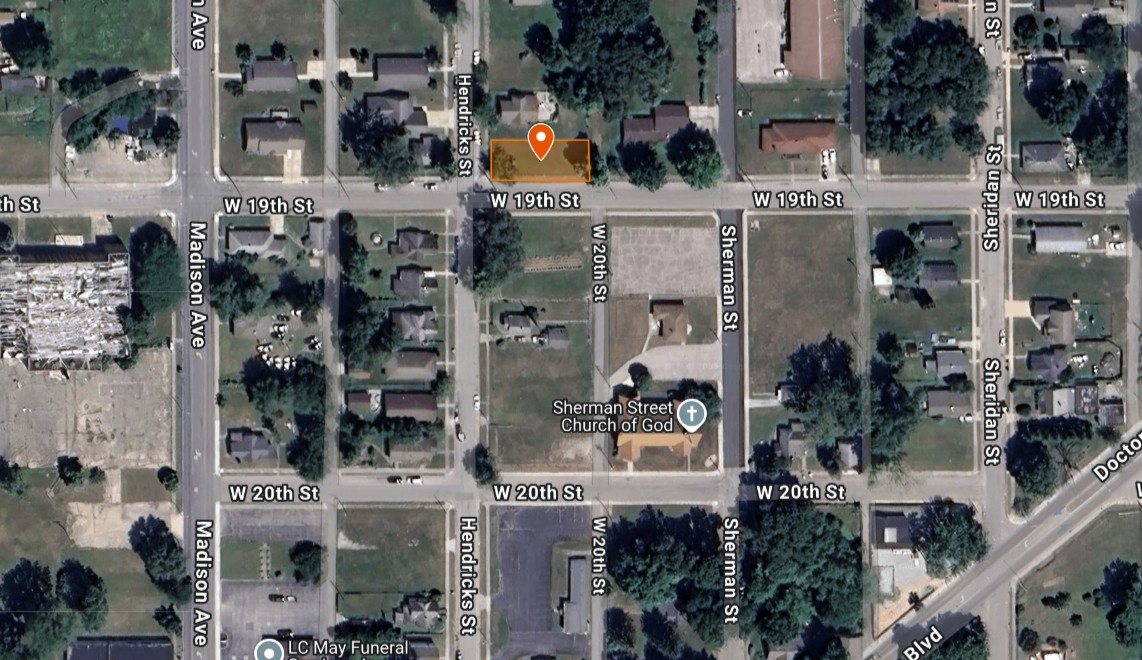 IN48-A064 Vacant Land on 1828 Hendricks St, Anderson, IN 46016