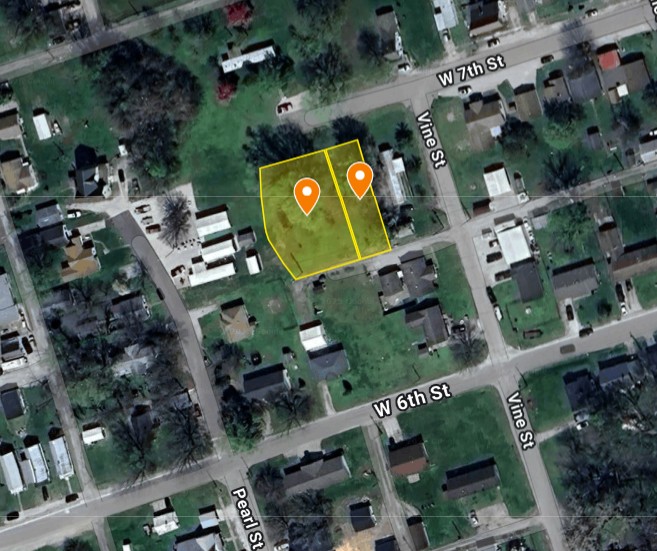 IN65-A001; IN65-A002 Double Vacant Land on W Seventh St, Mt Vernon, IN 47620