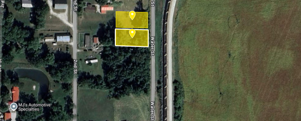 IN42-0004; IN42-0005 Double Vacant Land on Water St, Edwardsport