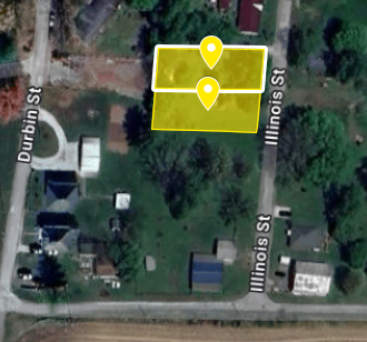 IN42-A003 Vacant Land on 1016 S Illinois St, Bicknell