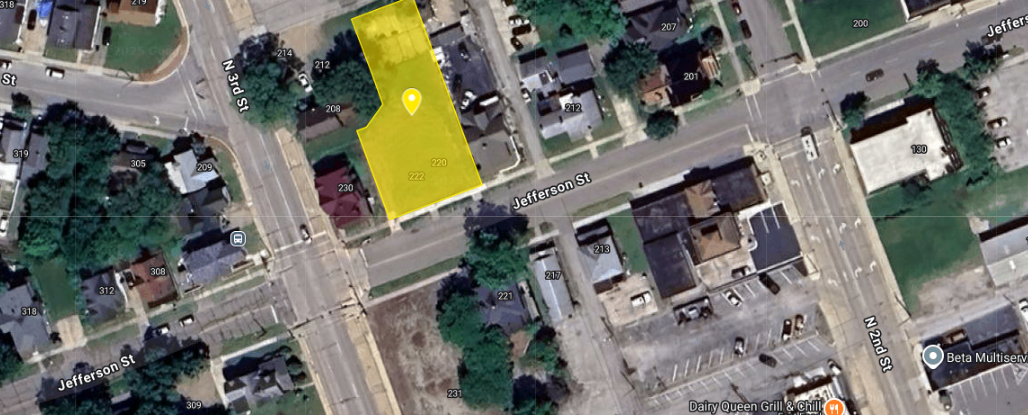 IN20-A004 Vacant Land on 220 Jefferson, Elkhart
