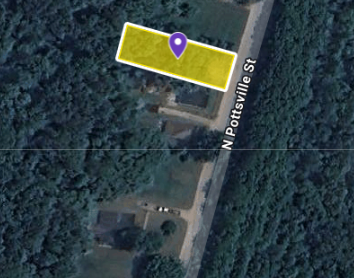 IN84-A033 Vacant Land on 60' X 190' Parcel Ne Of 8318  N. Pottsville St., West Terre Haute