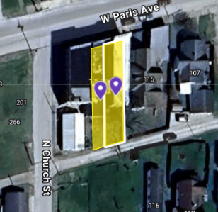 IN84-0094 Vacant Land on 119 W Paris Avenue, West Terre Haute