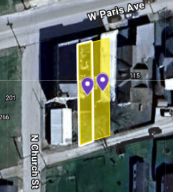 IN84-0093 Vacant Land on 123/125 West Paris Avenue, West Terre Haute