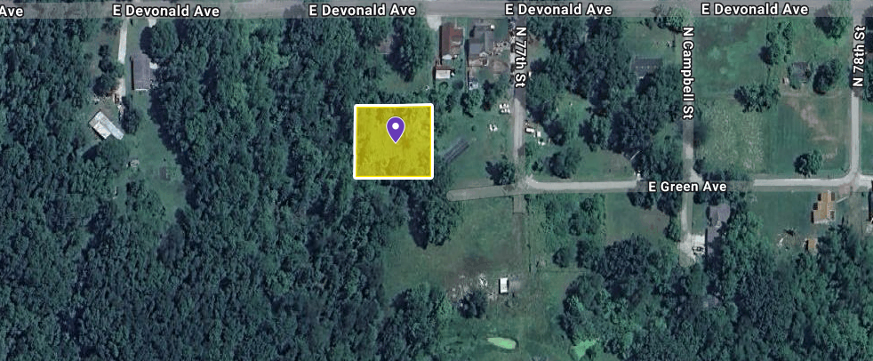 IN84-0086 Vacant Land on 7606 E Green Ave, Terre Haute