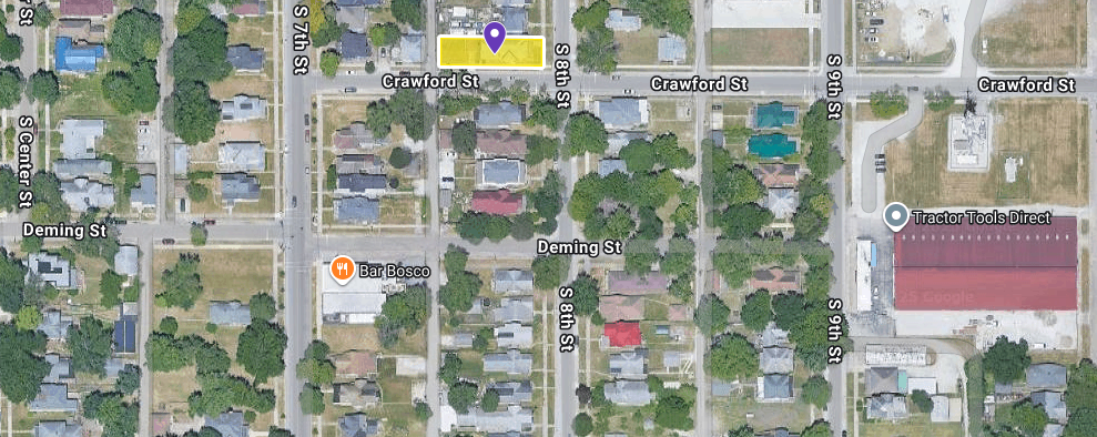 IN84-A025 Vacant Land on 641 S 8Th St, Terre Haute
