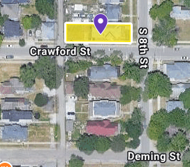 IN84-A025 Vacant Land on 641 S 8Th St, Terre Haute