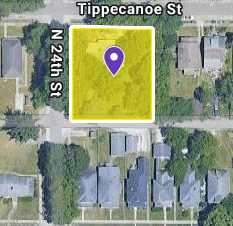 IN84-A019 Vacant Land on 2401 Tippecanoe St, Terre Haute