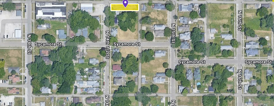 IN84-0060 Vacant Land on 319 N 14 1/2 St, Terre Haute