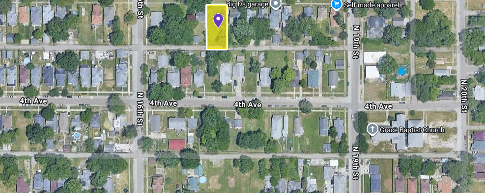 IN84-0048 Vacant Land on 1621 5Th Ave, Terre Haute