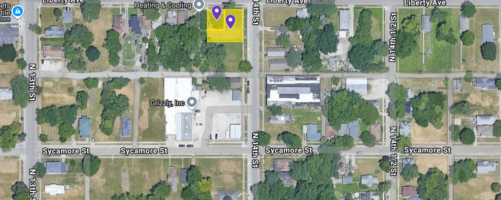 IN84-0058; IN84-0059 Double Land on 334 N 14Th St, Terre Haute