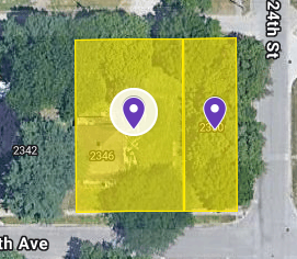 IN84-A009; IN84-0030 Double Land on 2346 5Th Ave, Terre Haute