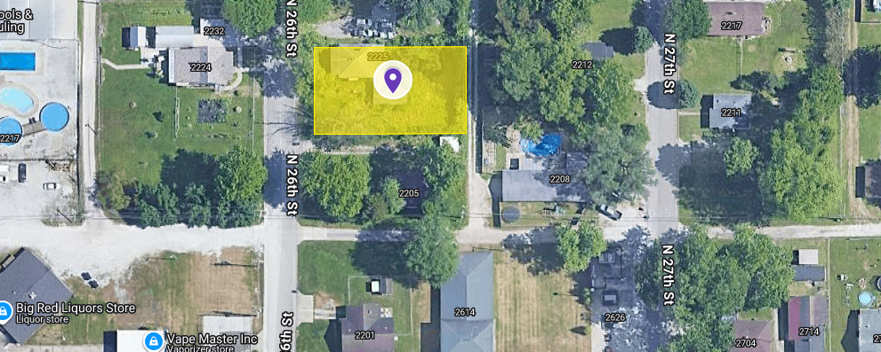 IN84-0023 Vacant Land on 2225 N 26Th St, Terre Haute