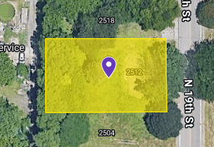 IN84-0022 Vacant Land on 2512 N 19Th St, Terre Haute