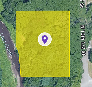 IN84-0020 Vacant Land on 2902 N 13 1/2 St, Terre Haute