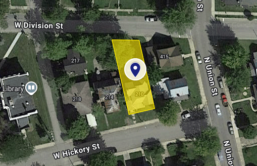 IN68-A015 House available on 210 W Hickory St A, Union City, IN 47390