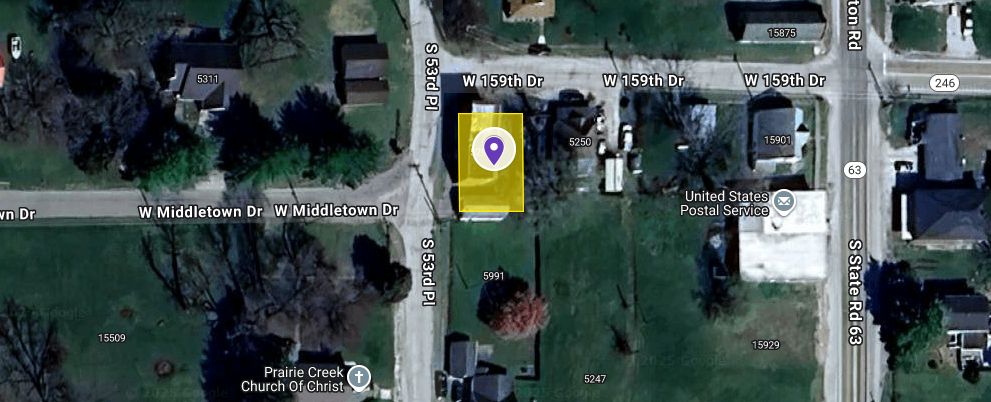 IN84-0089 Vacant Building on 5290 W 159Th Drive, Terre Haute