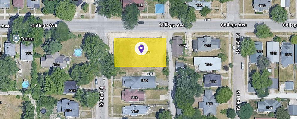 IN84-0082 Vacant Land on 1100 S 17Th St, Terre Haute