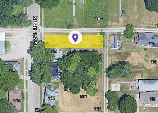 IN84-0060 Vacant Land on 319 N 14 1/2 St, Terre Haute