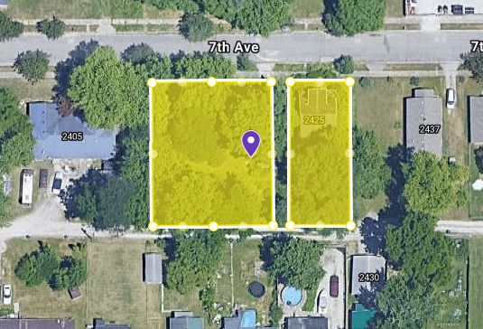 IN84-0031 Vacant Land on 2425 7Th Ave, Terre Haute