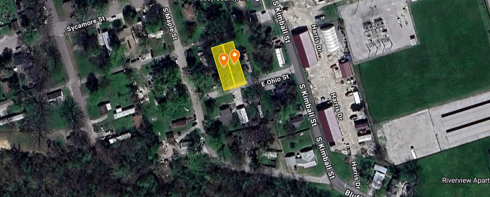IN65-0003; IN65-0004 Double Vacant Land on E Ohio St, Mt Vernon, IN 47620