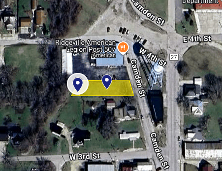 IN68-A005; IN68-A006 Double Vacant Land on N Camden St, Ridgeville, IN 47380