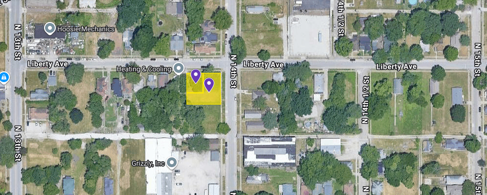 IN84-0058; IN84-0059 Double Land on 334 N 14Th St, Terre Haute