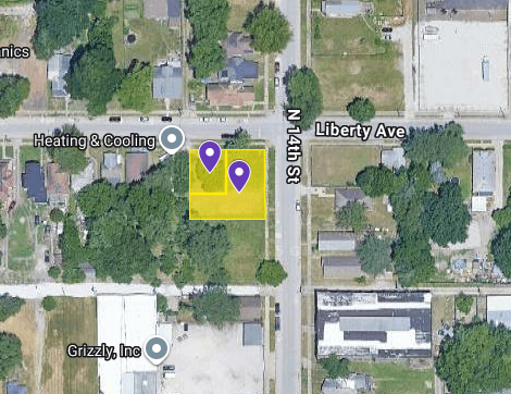 IN84-0058; IN84-0059 Double Land on 334 N 14Th St, Terre Haute