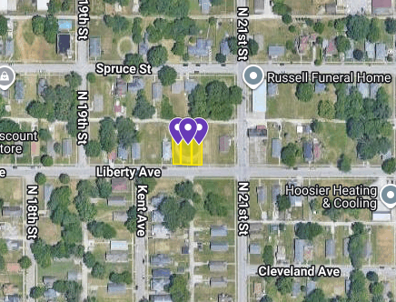 IN84-0073; IN84-0074; IN84-0075 Triple Land on 2010 Liberty Ave, Terre Haute