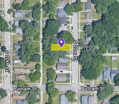 IN84-0078 Vacant Land on 1511 S 21St St, Terre Haute