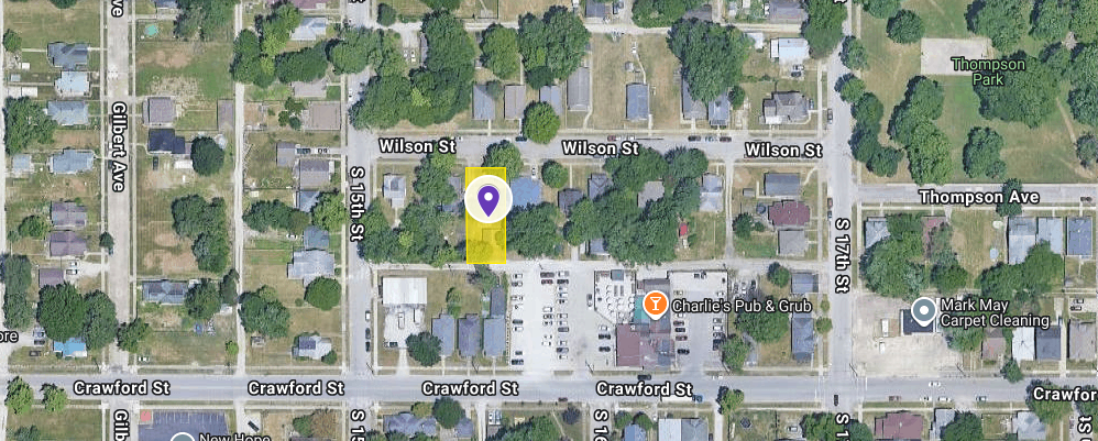 IN84-0079 Vacant Land on 1515 Wilson St, Terre Haute