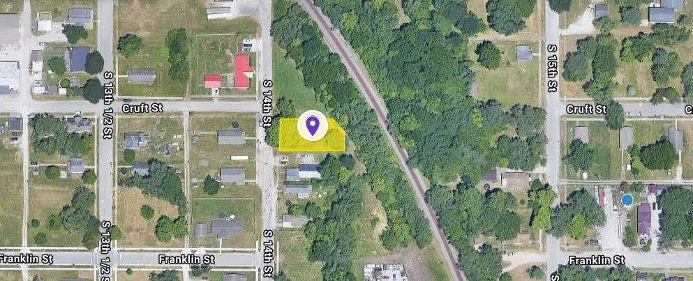 IN84-0081 Vacant Lot on 1200 S 14Th St, Terre Haute