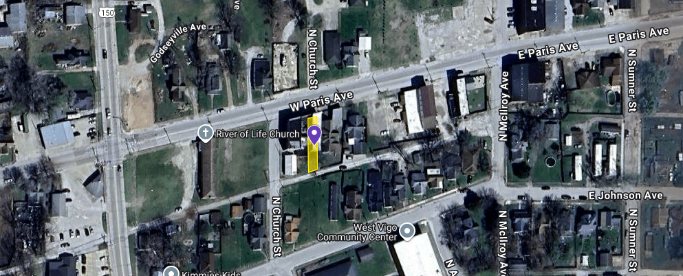 IN84-0094 Vacant Lot on 119 W Paris Avenue, West Terre Haute