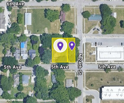 IN84-A009; IN84-0030 Double Land on 2350 5Th Ave, Terre Haute