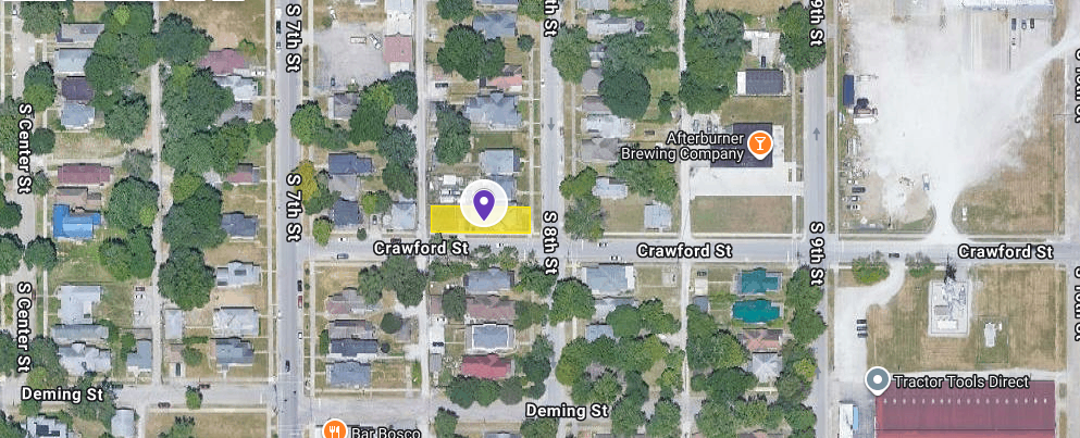 IN84-A025 House on 641 S 8Th St, Terre Haute