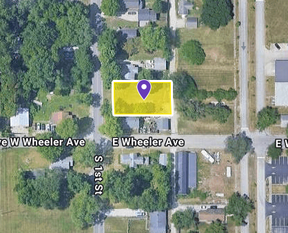 IN84-A027 Vacant Land on 2834 S 1St St, Terre Haute