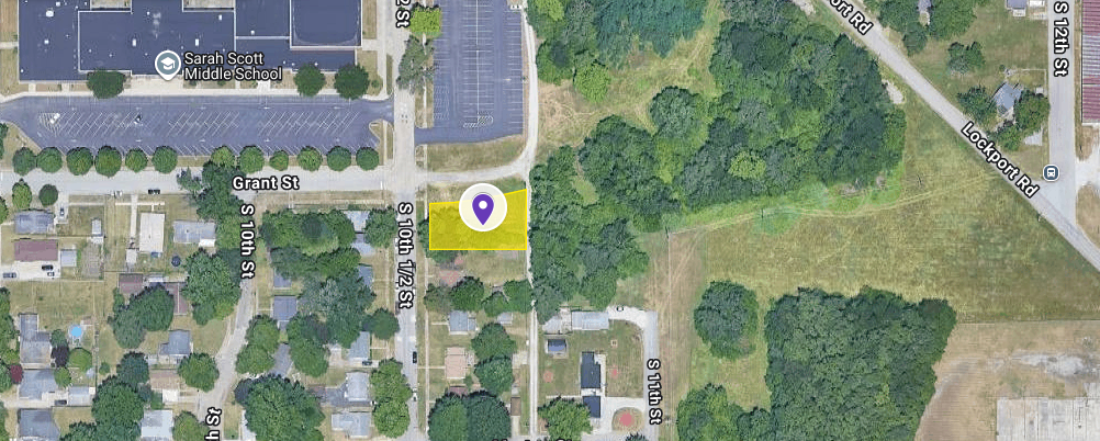 IN84-A028 Vacant Lot on 2200 S 10 1/2 St, Terre Haute
