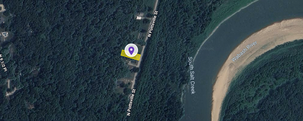 IN84-A033 Vacant Lot on 60' X 190' Parcel Ne Of 8318 N. Pottsville St., West Terre Haute