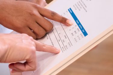 People analyzing margins and pricing