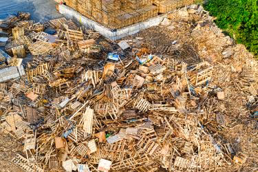 Wood Scraps from a pallet company