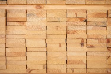 No waste wood material