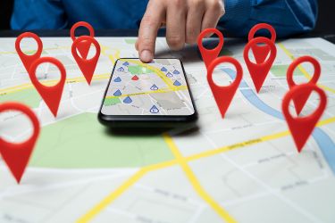 Multiple locations on the map